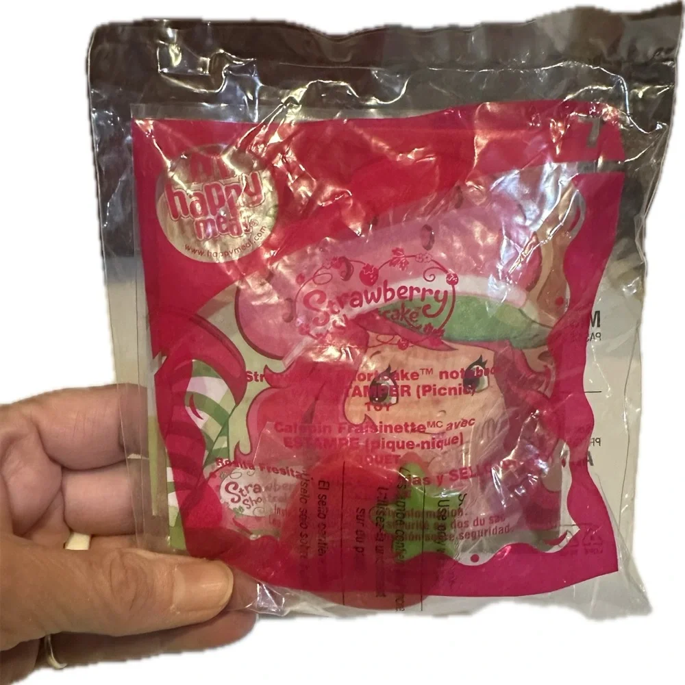 2009 STRAWBERRY SHORTCAKE #7 NOTEBOOK STAMPER MCDONALDS HAPPY MEAL TOY PROMOTION